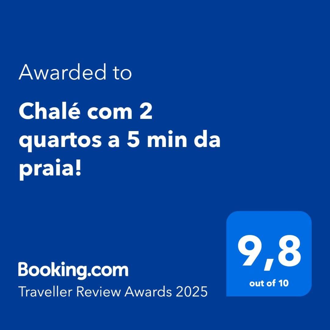 Chale De 2 Quartos, Com Estacionamento, A 5 Min Da Praia! باسو دي توريس المظهر الخارجي الصورة